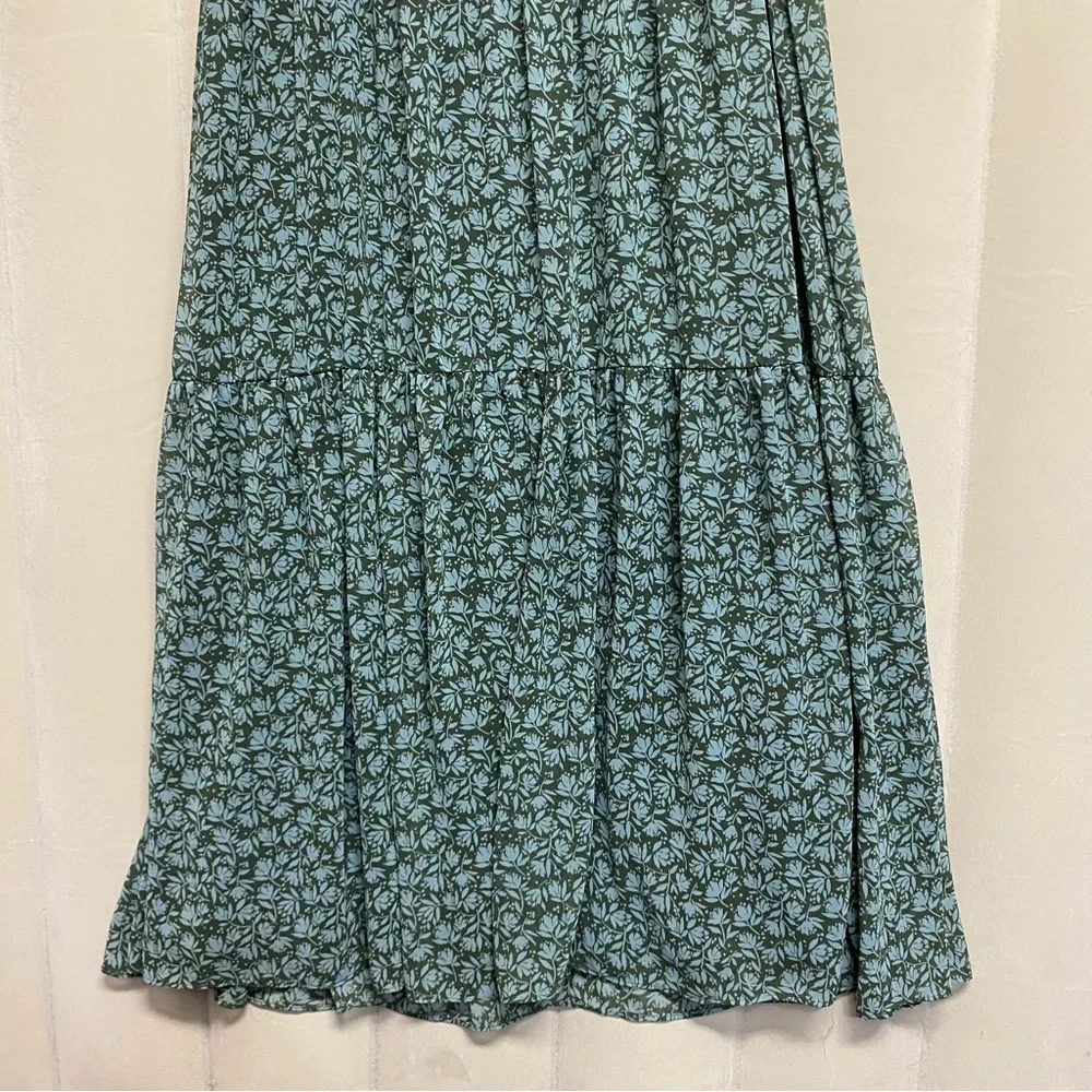Gal Meets Glam Women’s Roberta Dress Size 2 Ruffled Maxi Cottagecore Prairie